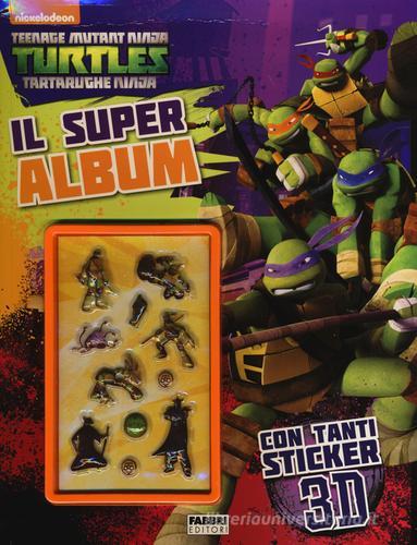 Il super album. Turtles Tartarughe Ninja. Con adesivi. Ediz. illustrata edito da Fabbri