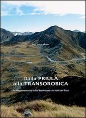 Dalla Priula alla Transorobica. Il collegamento tra la Val Brembana e la Valle del Bitto di Luigi Moser edito da Progea