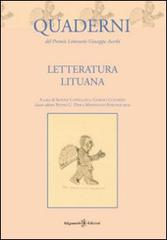 Quaderni del premio letterario Giuseppe Acerbi. Letteratura lituana edito da Gilgamesh Edizioni