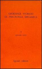 Giornale storico di psicologia dinamica vol.4 edito da Liguori