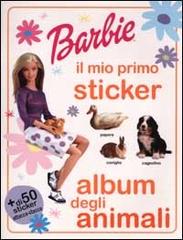 Barbie il mio primo sticker album degli animali edito da Fabbri