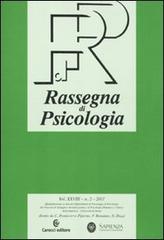 Rassegna di psicologia (2011) vol.2 edito da Carocci