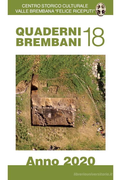 Quaderni brembani (2020) vol.18 edito da Corponove
