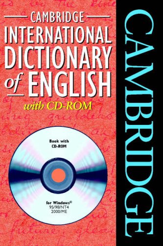 Cide cambridge international dictionary of english. pb + cd-rom di Cambridge edito da Cambridge university press