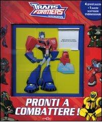 Pronti a combattere. Transformers. Libro puzzle edito da Edicart