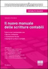 Il nuovo manuale delle scritture contabili di Salvatore Giordano edito da Maggioli Editore