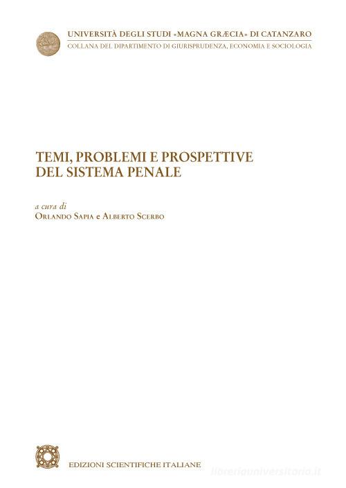 Temi, problemi e prospettive del sistema penale con Spedizione Gratuita -  9788849549874 in Diritto e procedura penale