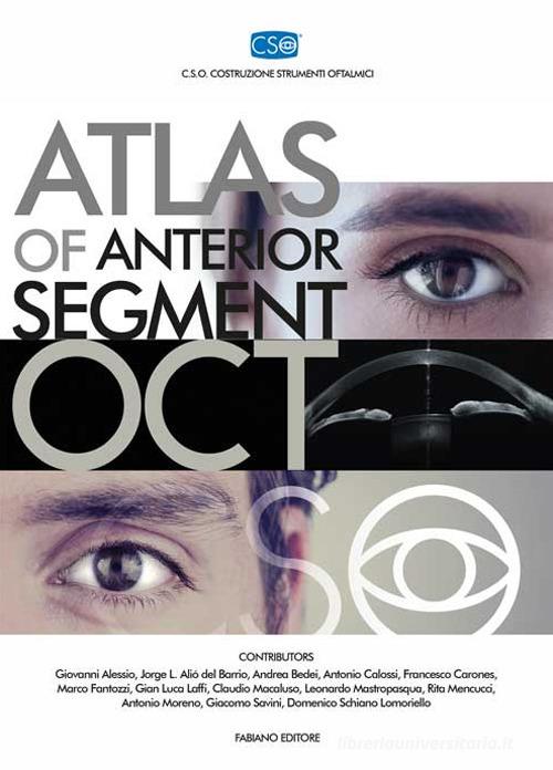 Atlas of anterior segment oct edito da Fabiano