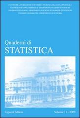 Quaderni di statistica (2009) vol.11 edito da Liguori