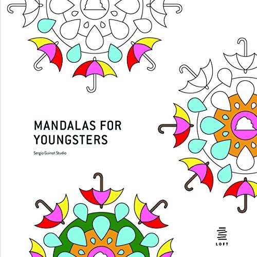 Mandalas for Youngsters. Libro da colorare. Ediz. illustrata di Sergio Guinot edito da Loft Media Publishing