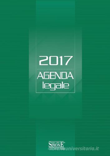 Agenda legale 2017 verde. Ediz. minore edito da Edizioni Giuridiche Simone