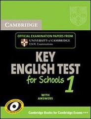 Cambridge KET for schools. Level 1. Student's book with answers. Per gli Ist. Professionali per geometri edito da Cambridge University Press