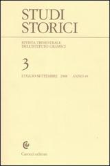 Studi storici (2008) vol.3 edito da Carocci
