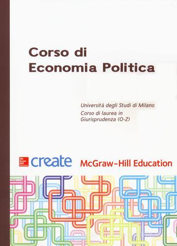 Corso di economia politica edito da McGraw-Hill Education