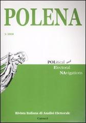 Polena. Rivista italiana di analisi elettorale (2008) vol.3 edito da Carocci