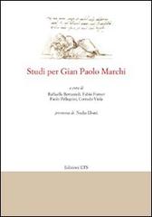 Studi per Gian Paolo Marchi edito da Edizioni ETS