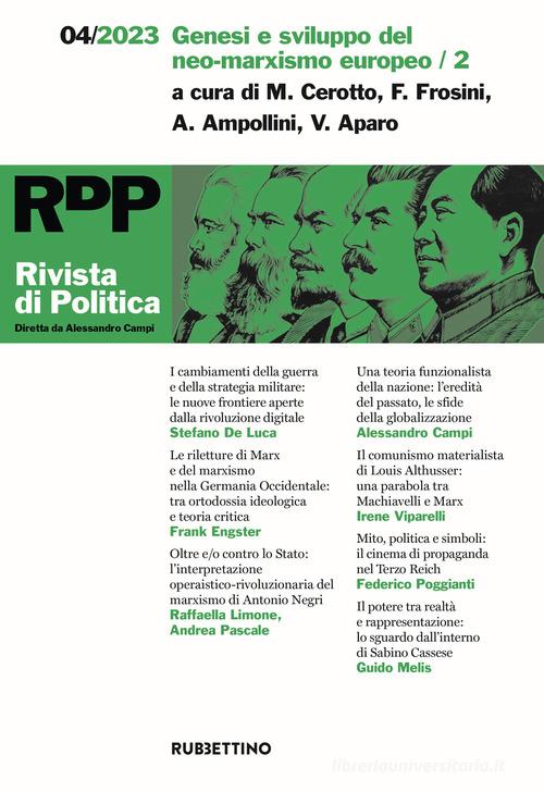 Rivista di politica (2023) vol.4 edito da Rubbettino