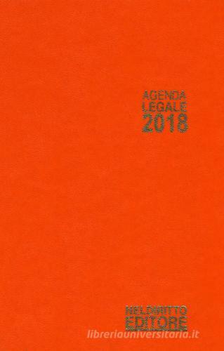 Agenda legale 2018 arancio. Ediz. minore edito da Neldiritto Editore