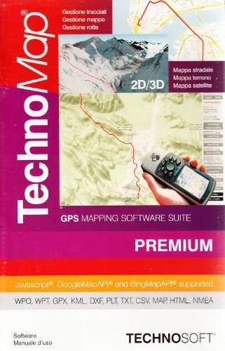 TechnoMap Premium. GPS mapping software. Con 3 CD-ROM edito da Technopress