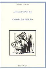 CodiceinVerso di Alessandra Paradisi edito da Editori Riuniti Univ. Press