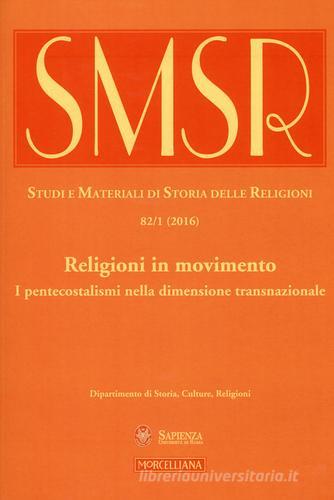 SMSR. Studi e materiali di storia delle religioni (2016) vol.82.1 edito da Morcelliana