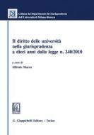 Ebook Il diritto delle università nella giurisprudenza a dieci anni dalla legge n. 240/2010 - e-Book edito da Giappichelli Editore