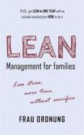 Ebook Lean management for families di Frau Ordnung edito da Books on Demand