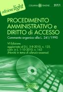 Ebook Procedimento amministrativo e diritto di accesso edito da Edizioni Giuridiche Simone