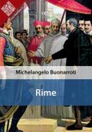 Ebook Rime di Michelangelo Buonarroti edito da E-text