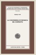 Ebook La convenienza economica nel contratto di Federica Tinti edito da Giappichelli Editore