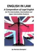 Ebook English in Law di Patrizia Giampieri edito da Patrizia Giampieri