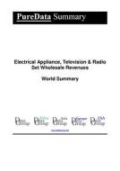 Ebook Electrical Appliance, Television & Radio Set Wholesale Revenues World Summary di Editorial DataGroup edito da DataGroup / Data Institute