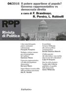 Ebook Rivista di Politica 4/2016 di AA.VV. edito da Rubbettino Editore