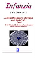 Ebook Analisi del Questionario Informativo degli EDUCATORI Parte 2 di Fausto Presutti edito da I.S.P.E.F.