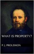 Ebook What is Property? di P. J. Proudhon edito da Books on Demand