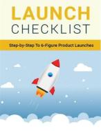 Ebook Launch Checklist di Ventrive Publishing edito da David Lye