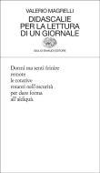 Ebook Didascalie per la lettura di un giornale di Magrelli Valerio edito da Einaudi