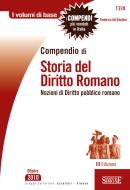 Ebook Compendio di Storia del Diritto Romano di del Giudice Federico edito da Edizioni Simone
