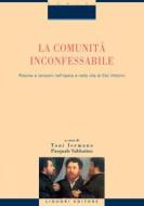 Ebook La comunità inconfessabile di Pasquale Sabbatino, Toni Iermano edito da Liguori Editore
