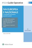 Ebook IVA Europea e Nazionale di Paolo Centore edito da Ipsoa