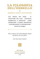 Ebook La filosofia dell'ombrello di Robert Louis Stevenson edito da Piano B edizioni