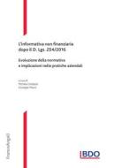 Ebook L'informativa non finanziaria dopo il D. Lgs. 254/2016 di AA. VV. edito da Franco Angeli Edizioni