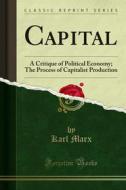 Ebook Capital di Frederick Engels, Karl Marx edito da Forgotten Books