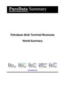 Ebook Petroleum Bulk Terminal Revenues World Summary di Editorial DataGroup edito da DataGroup / Data Institute