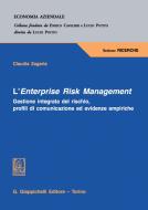 Ebook L' Enterprise Risk Management. di Claudia Zagaria edito da Giappichelli Editore