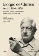 Ebook Giorgio de Chirico Scritti 1910–1978 di Giorgio de Chirico edito da La nave di Teseo