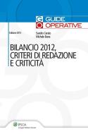 Ebook Bilancio 2012, criteri di redazione e criticità di Cerato Sandro, Bana Michele edito da Ipsoa
