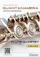 Ebook Guantanamera - Flute Quartet score & parts di Francesco Leone, Cuban Traditional edito da Glissato Edizioni Musicali