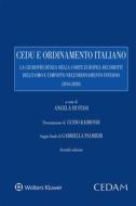 Ebook CEDU e ordinamento italiano di ANGELA DI STASI edito da Cedam