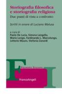 Ebook Storiografia filosofica e storiografia religiosa di AA. VV. edito da Franco Angeli Edizioni